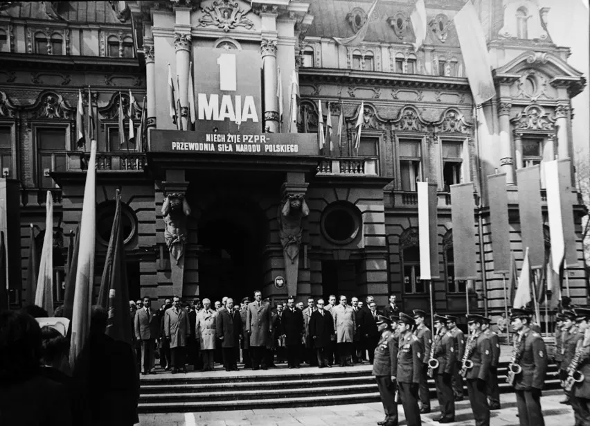 Obchody 1 Maja w PRL