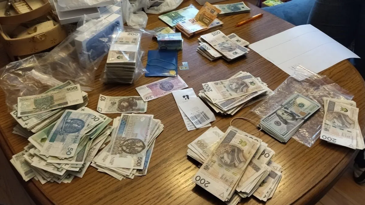 KAS grupa przestępcza zatrzymanie piramida finansowa