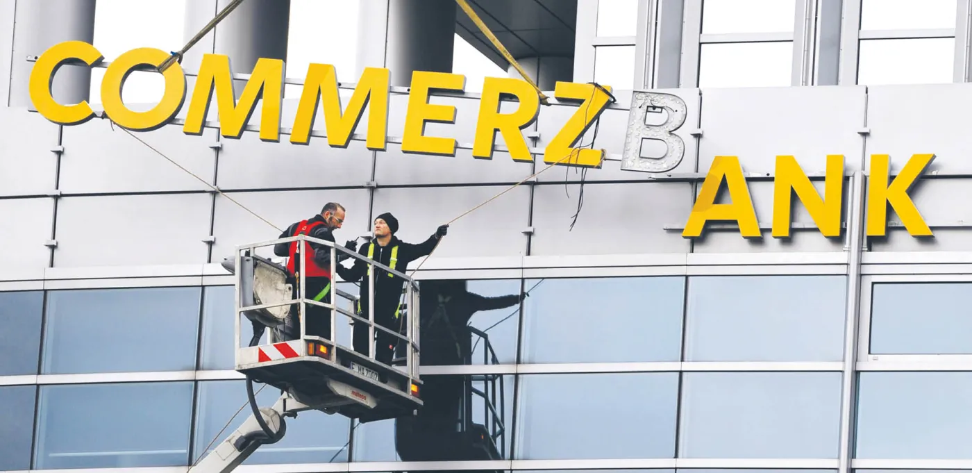 Trzęsienie ziemi w Commerzbanku