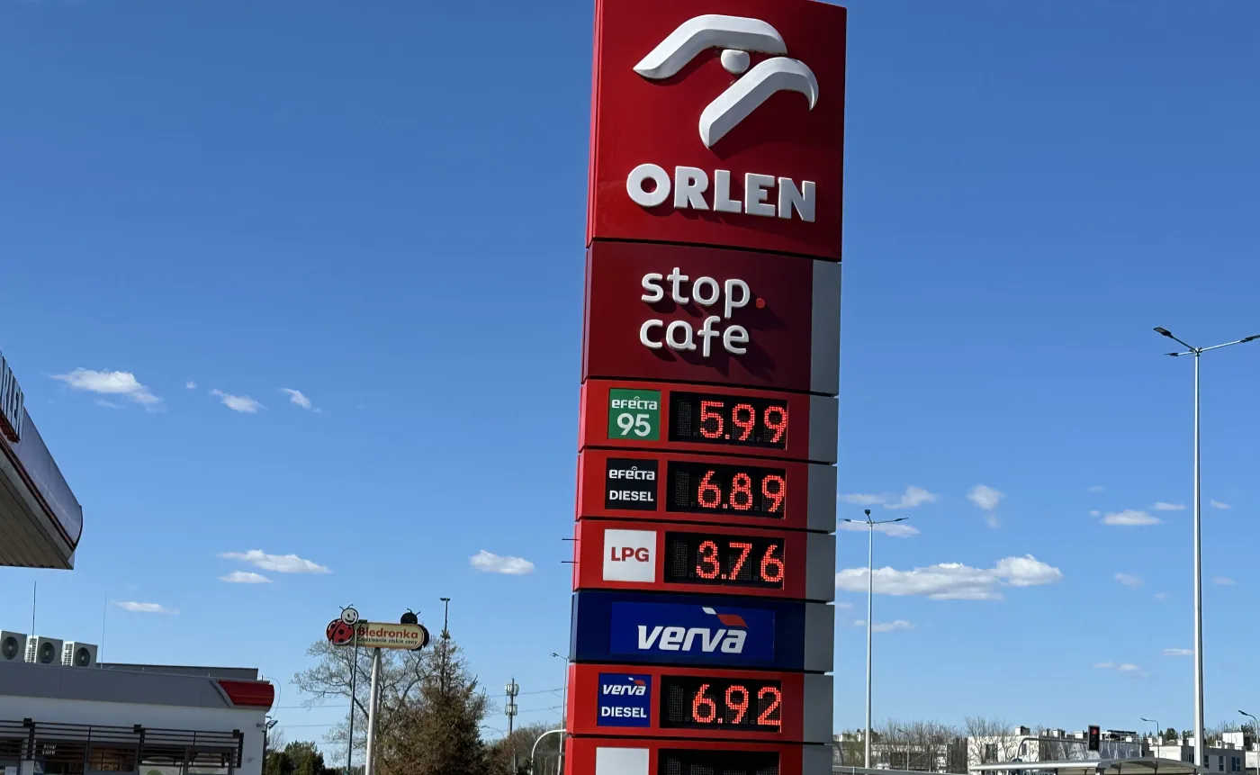 Stancja paliw Orlen