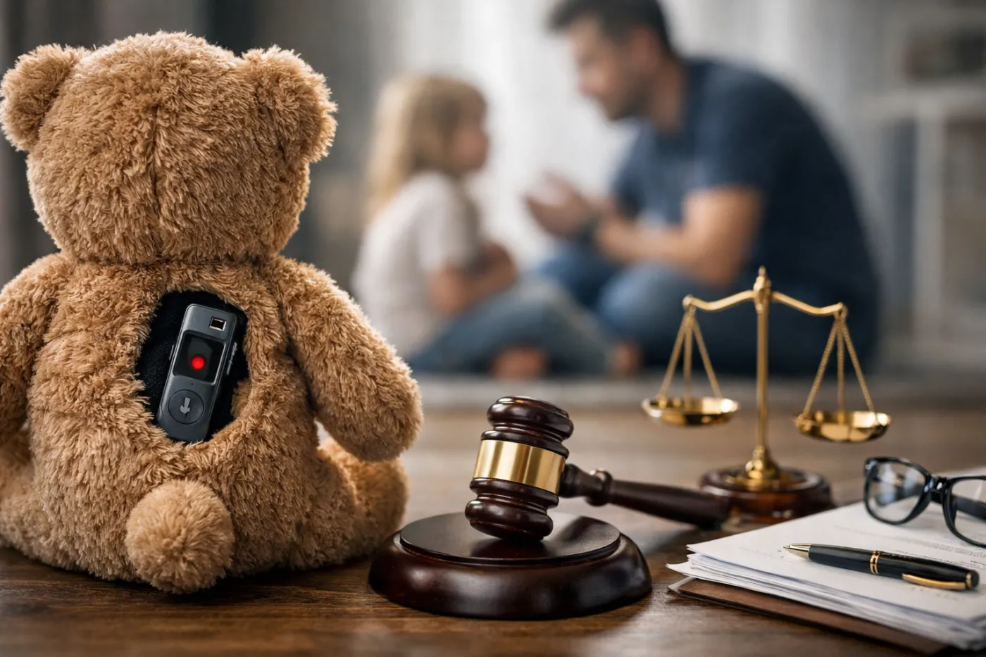 Nagrałeś byłą żonę dyktafonem w zabawce dziecka? Sąd może odrzucić taki dowód, a ty możesz trafić do więzienia