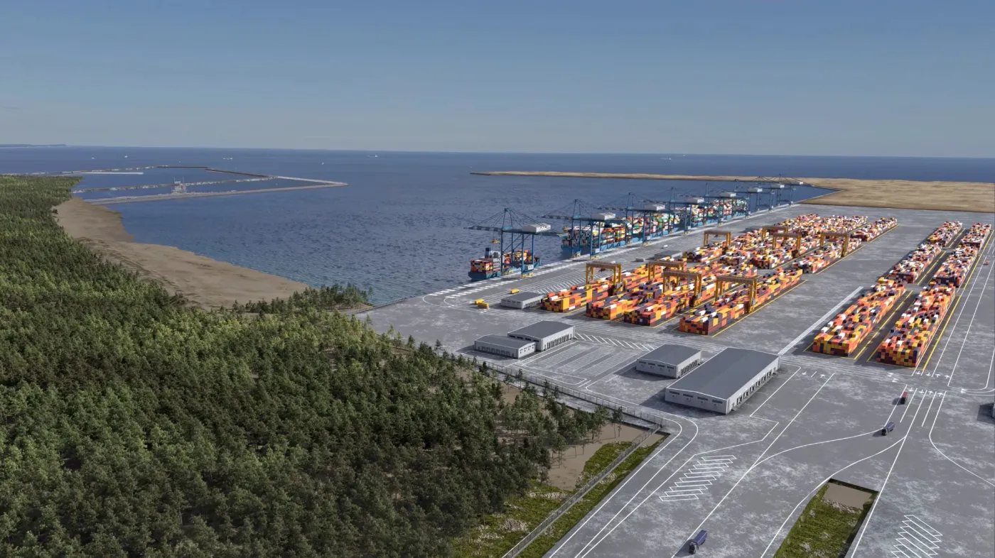 Terminal kontenerowy w Świnoujściu