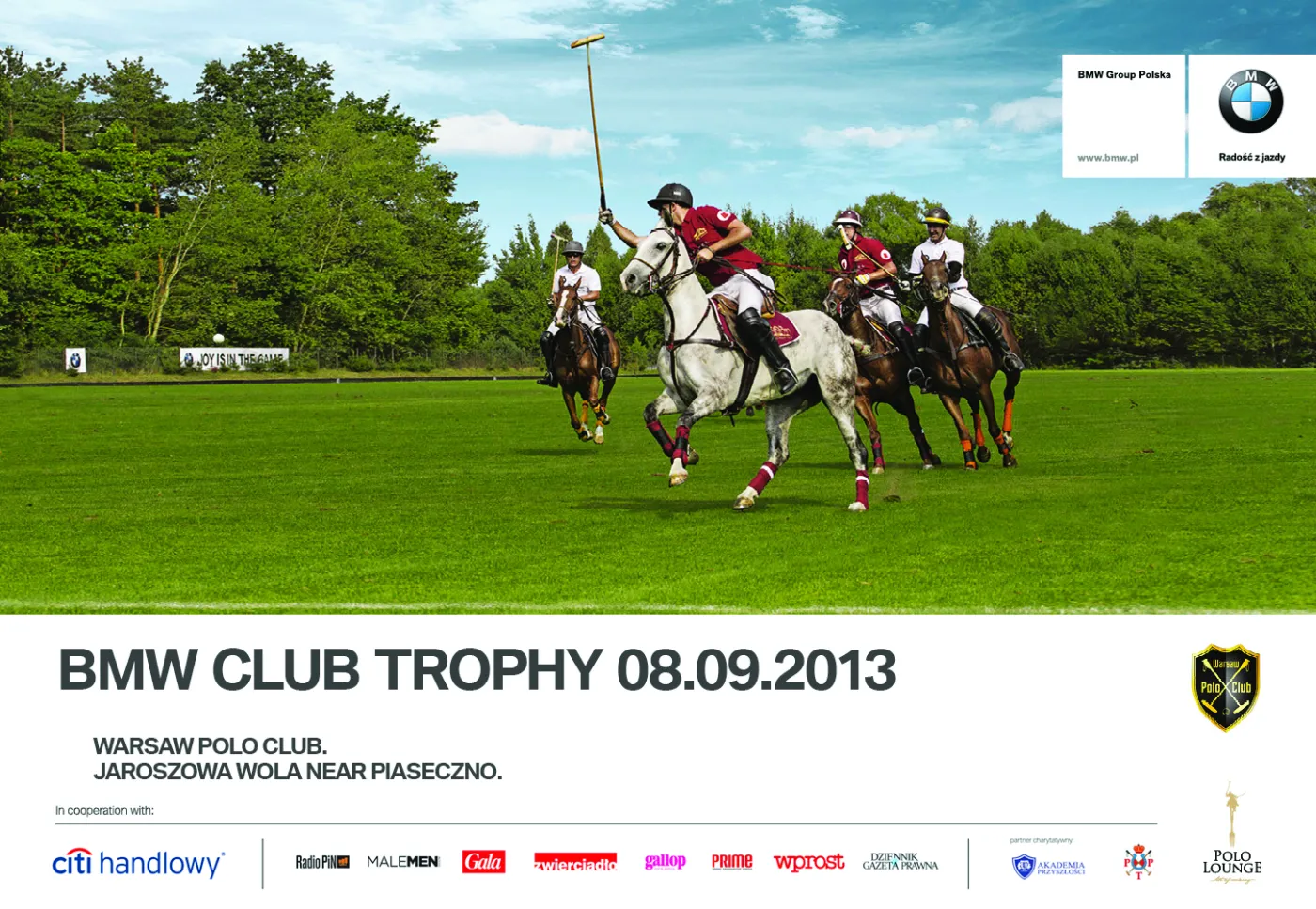 Zakończenie sezonu POLO – turniej BMW CLUB TROPHY.