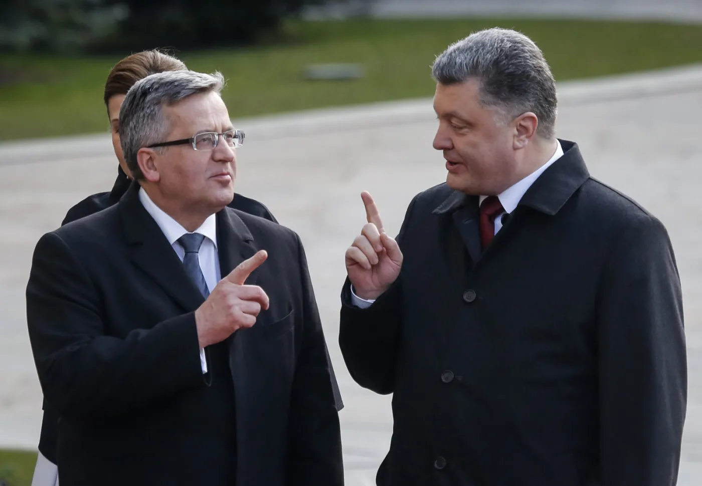Komorowski na Ukrainie 