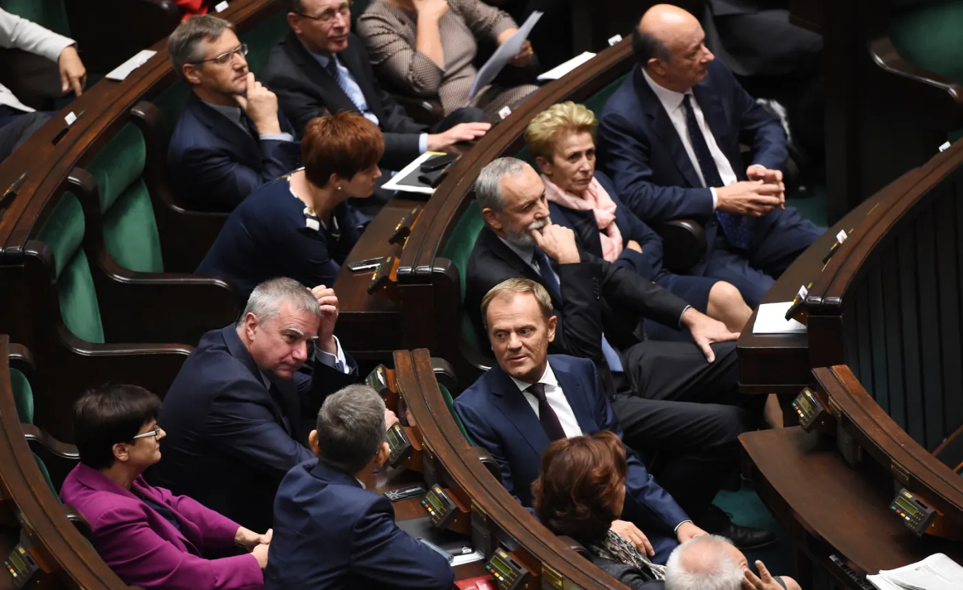 Donald Tusk w Sejmie