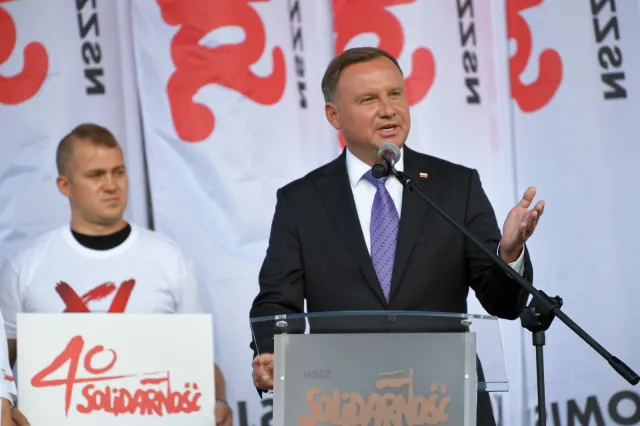 Andrzej Duda: To "Solidarność" doprowadziła do zburzenia Muru Berlińskiego