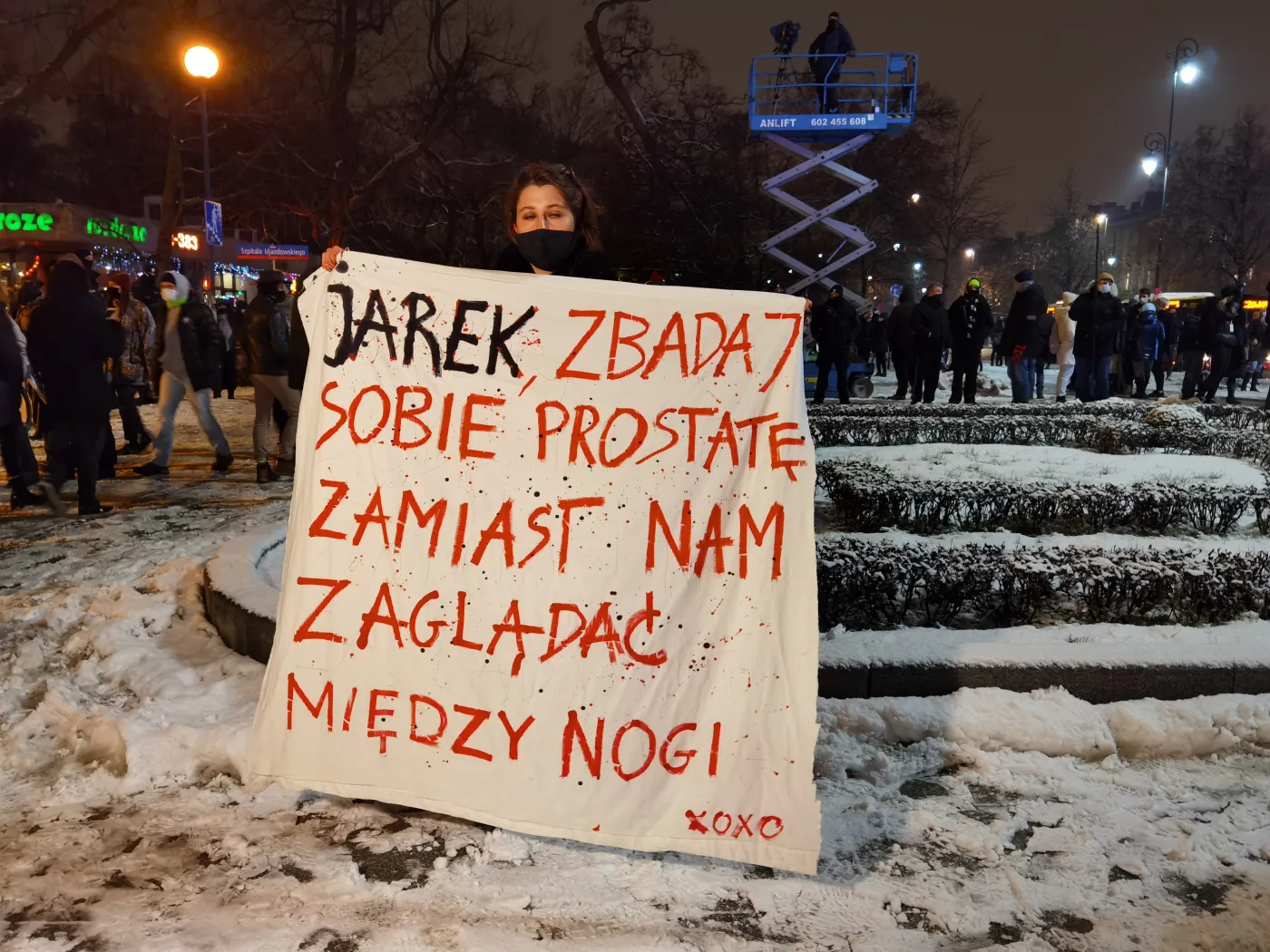 Strajk Kobiet w Warszawie, 28 stycznia 2021 r.