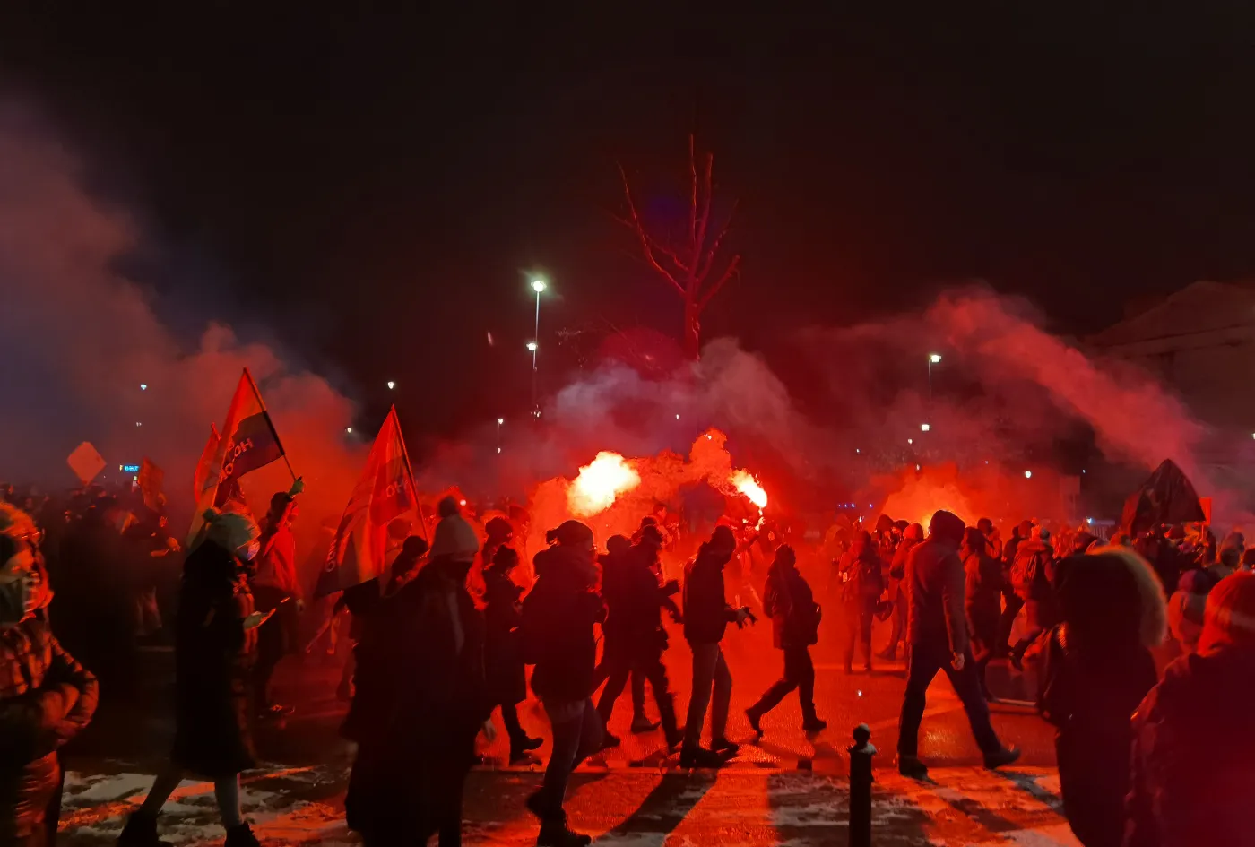 Strajk Kobiet w Warszawie, 28 stycznia 2021 r.