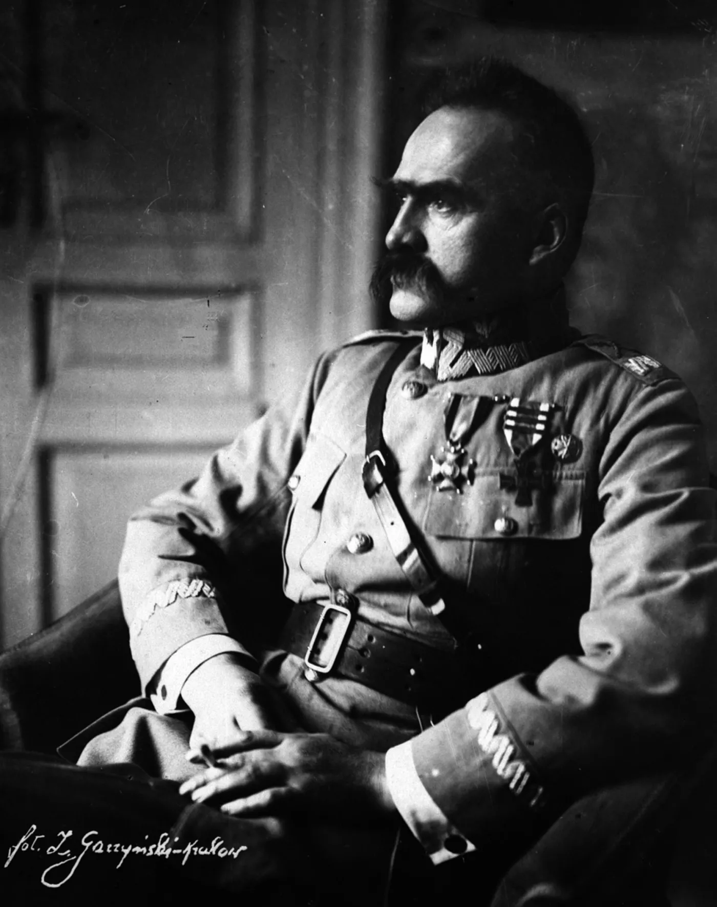 Marszałek Polski Józef Piłsudski.
