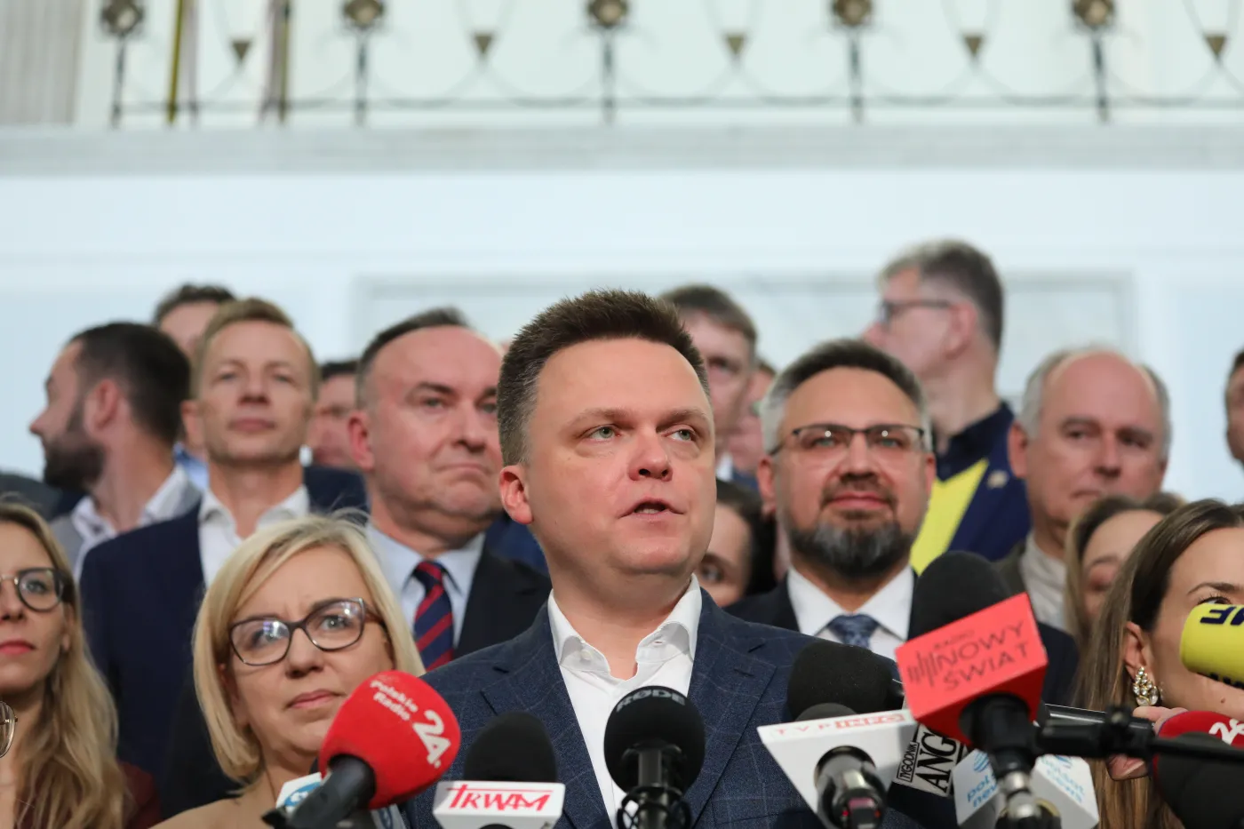 Poseł Polski 2050 Adam Gomoła zawieszony