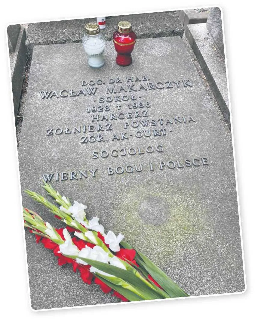 Grób Wacława Makarczyka