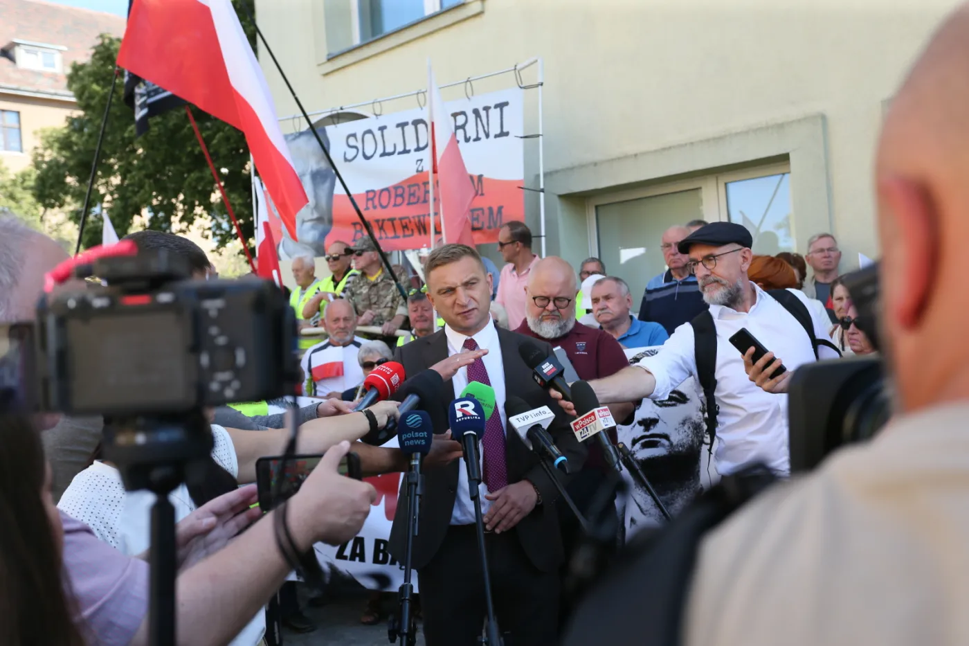 Bąkiewicz z zarzutami prokuratorskimi i zakazem zbliżania się do granicy polsko-niemieckiej