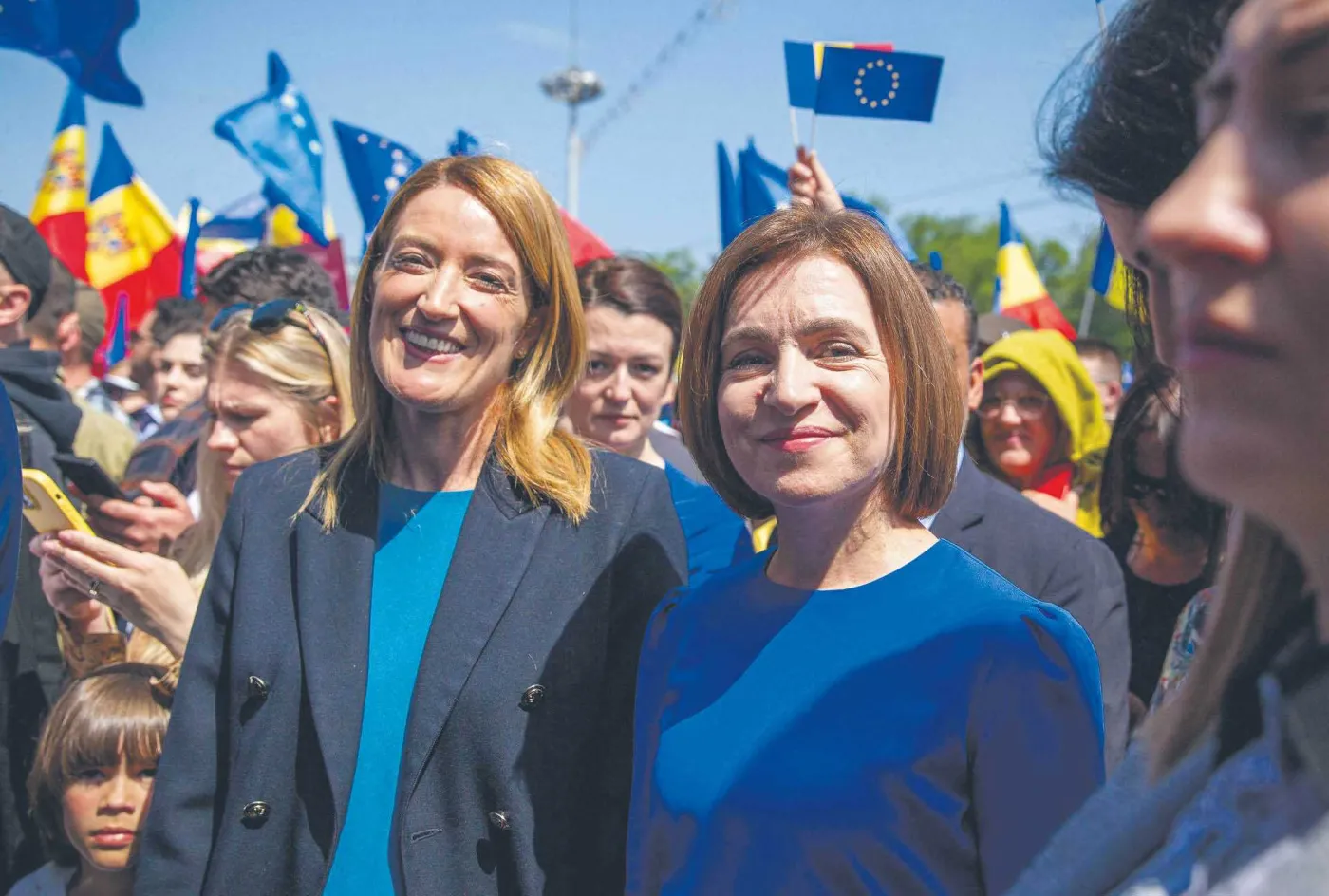 Transparenty i hasła nie odstraszą Putina