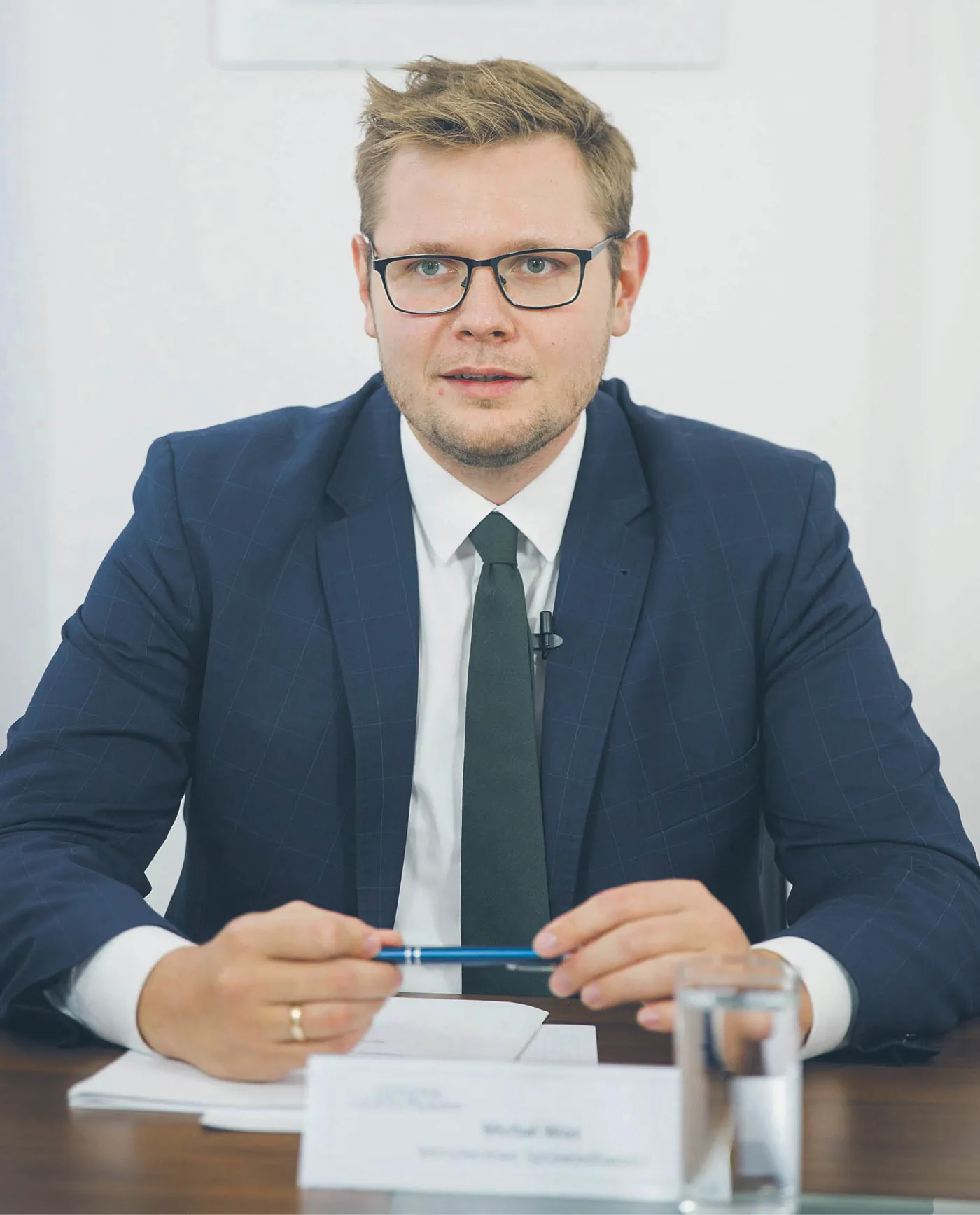 Michał Woś, sekretarz stanu w Ministerstwie Sprawiedliwości