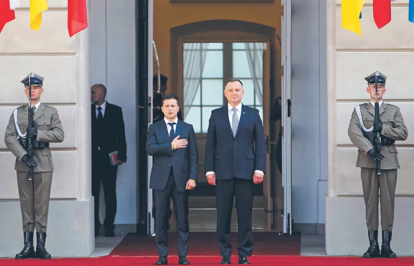 Optymizm po wizycie Zełenskiego