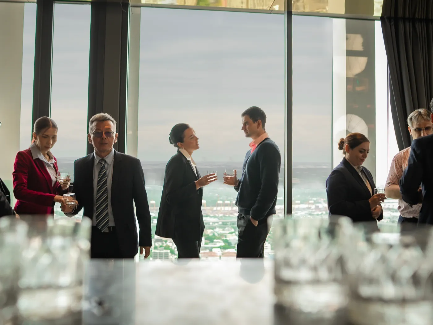 Napoje na spotkaniu firmowym