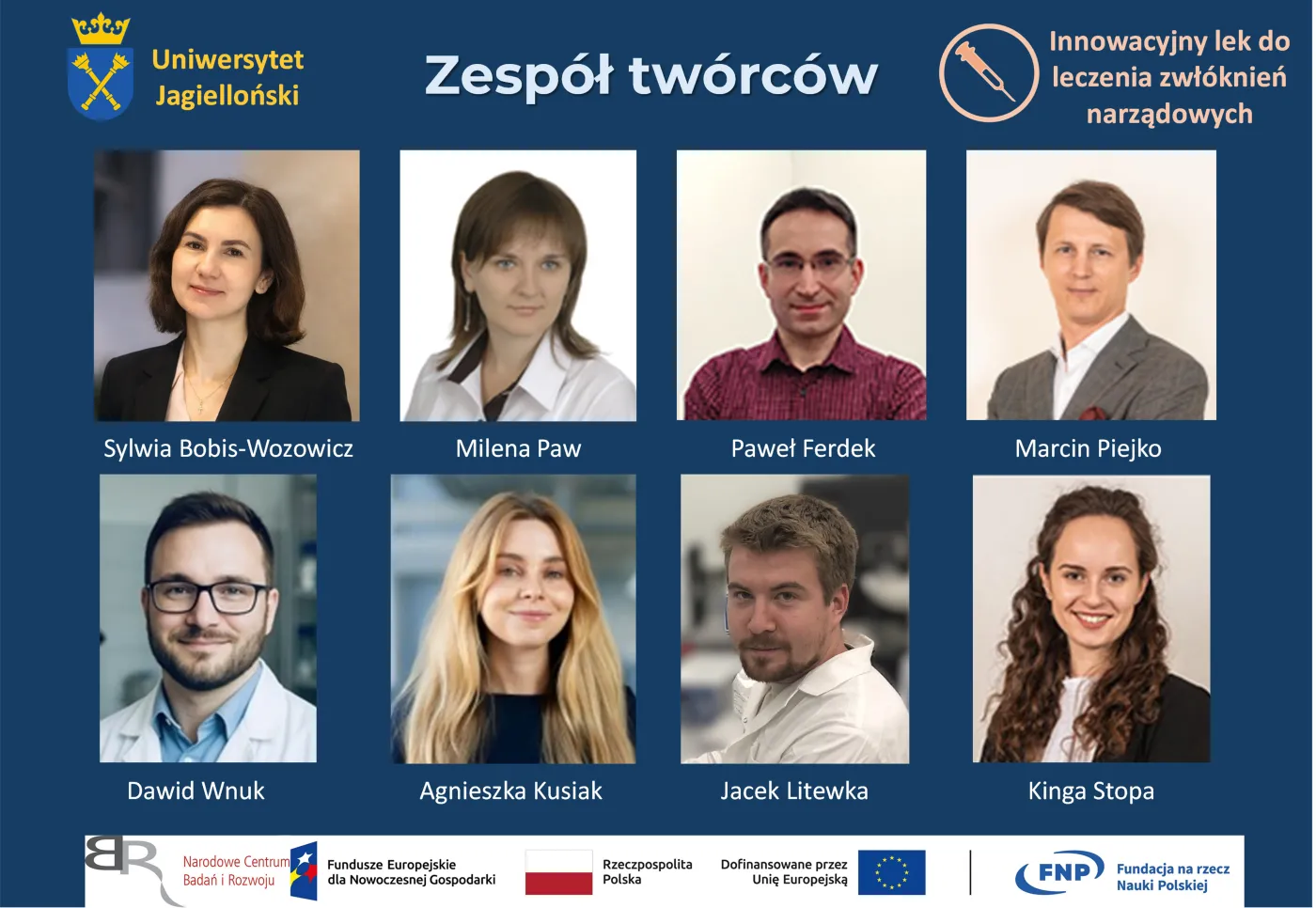 Twórcy leku na fibrozę