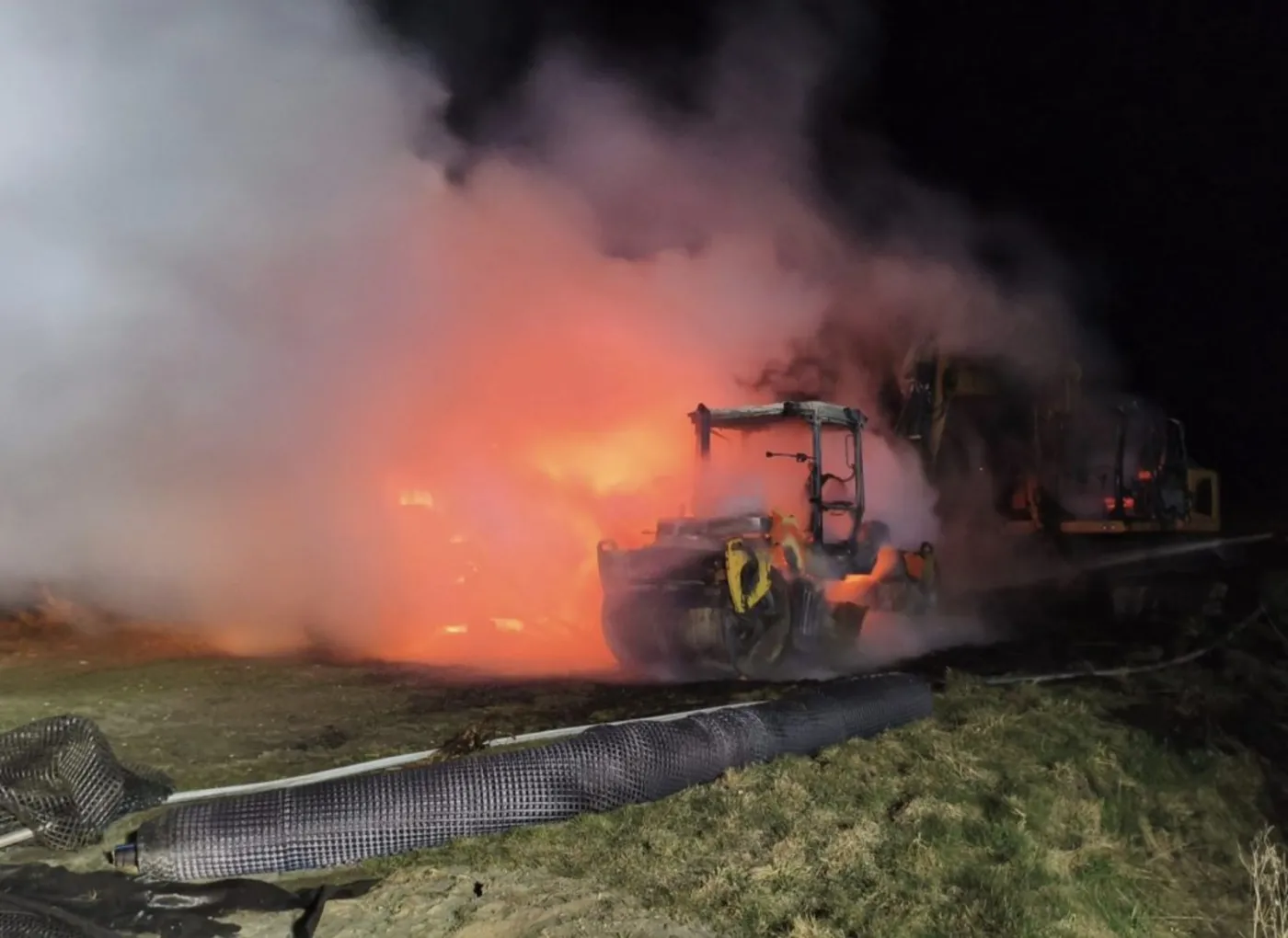 Pożar przy budowie elektrowni jądrowej. Policja: To było podpalenie