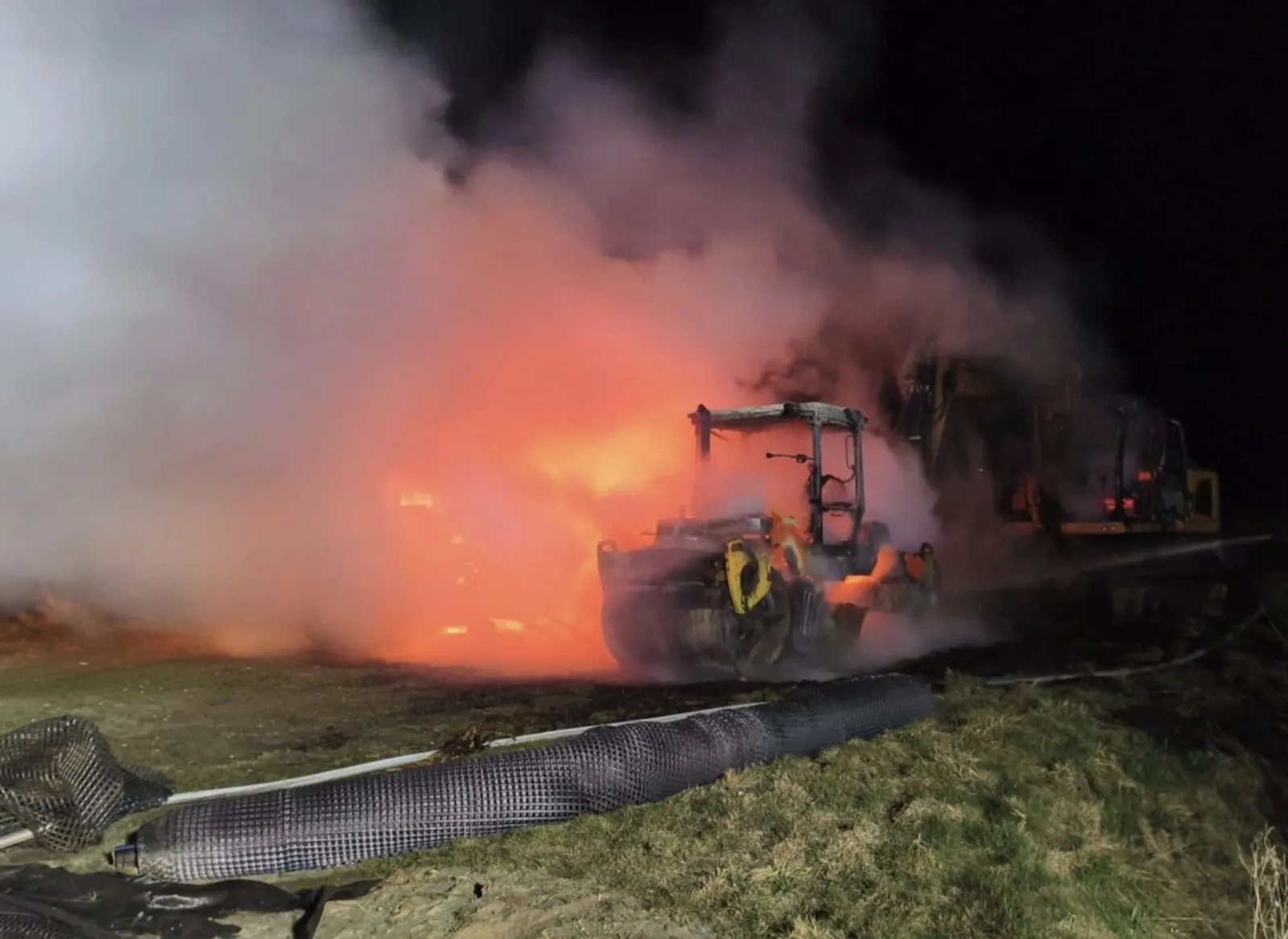 Pożar przy budowie elektrowni jądrowej. Policja: To było podpalenie