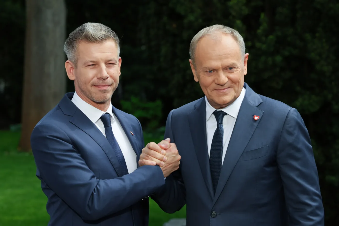 Donald Tusk, Péter Magyar