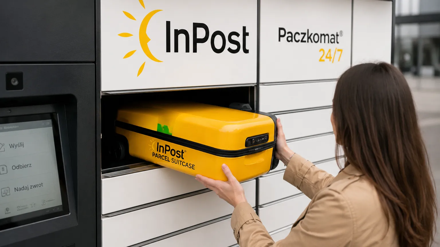 InPost zaskoczył klientów. Nadasz walizkę przed podróżą i odbierzesz na miejscu