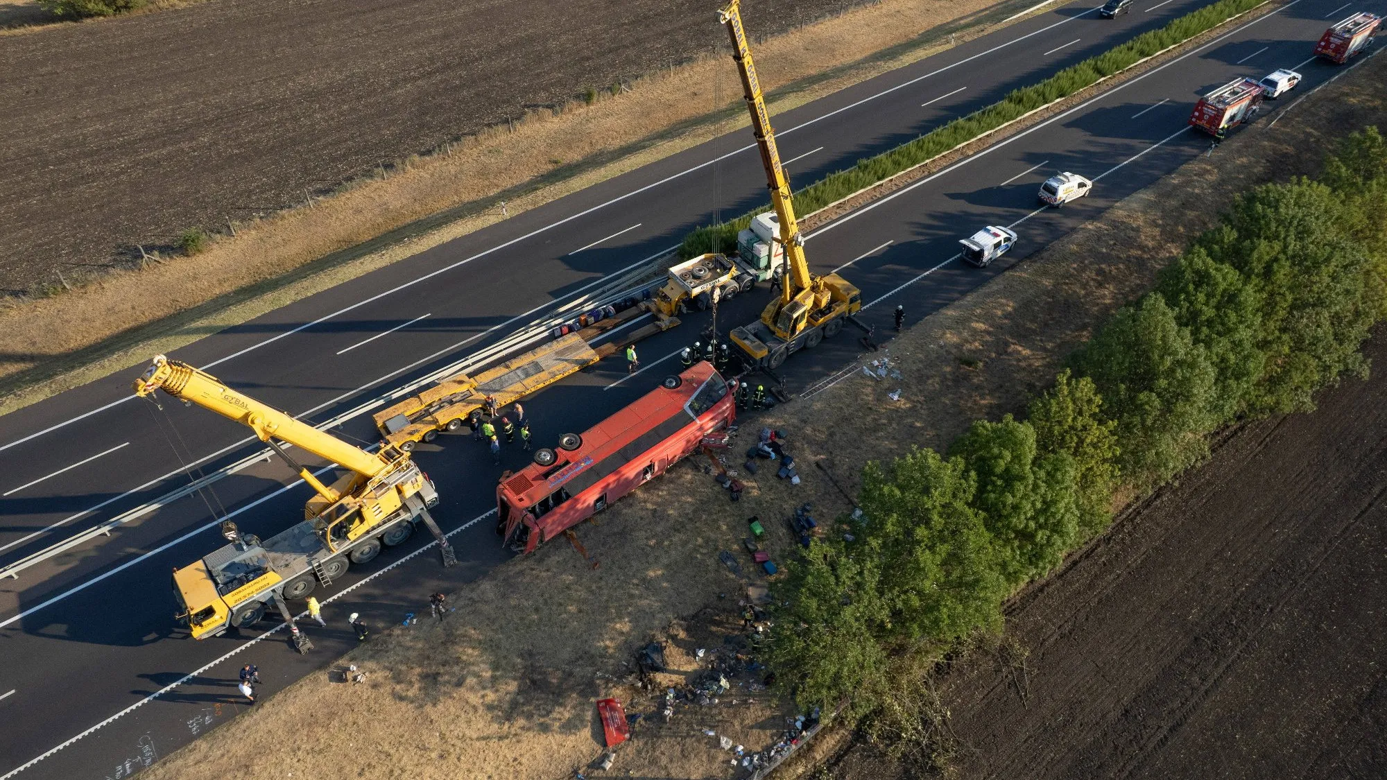 Tragedia polskiego autokaru na Węgrzech. Zidentyfikowano 12 ofiar