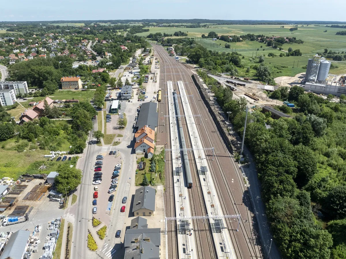 Stacja kolejowa Kętrzyn, Foto: PKP Polskie Linie Kolejowe S.A