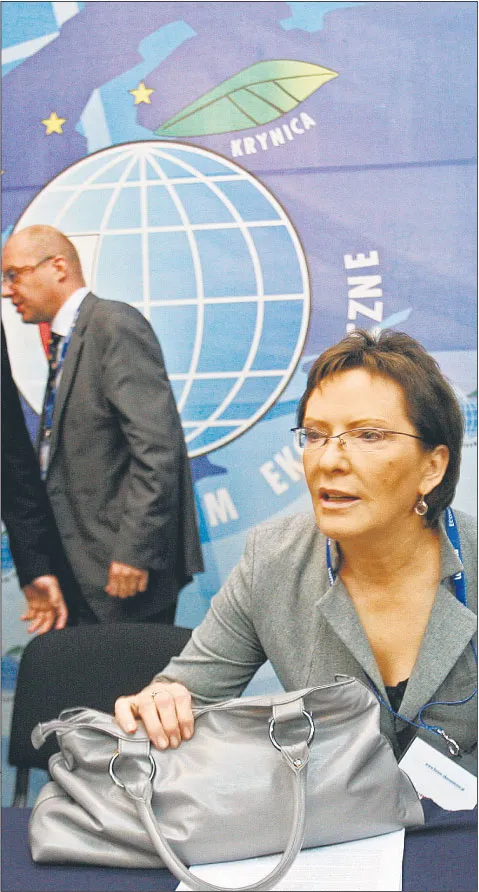 Minister Ewa Kopacz ogłosiła swój plan reform na Forum Ekonomicznym w Krynicy