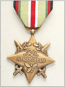 To odznaczenie dostają wojskowi służący w Afganistanie