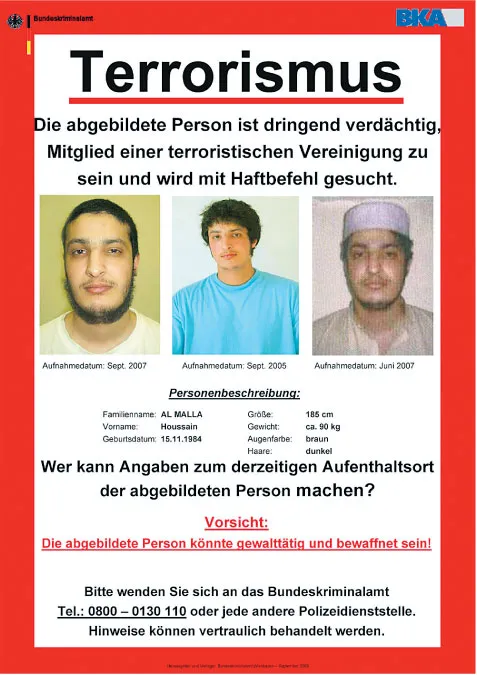 List gończy za niemieckim dżihadystą