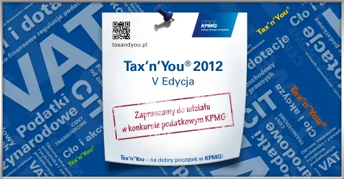 Tax'n'You 2012 - konkurs wiedzy podatkowej