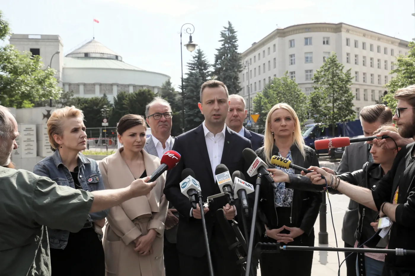 Kosiniak-Kamysz: Dziękuję protestującym w Sejmie za heroiczną postawę
