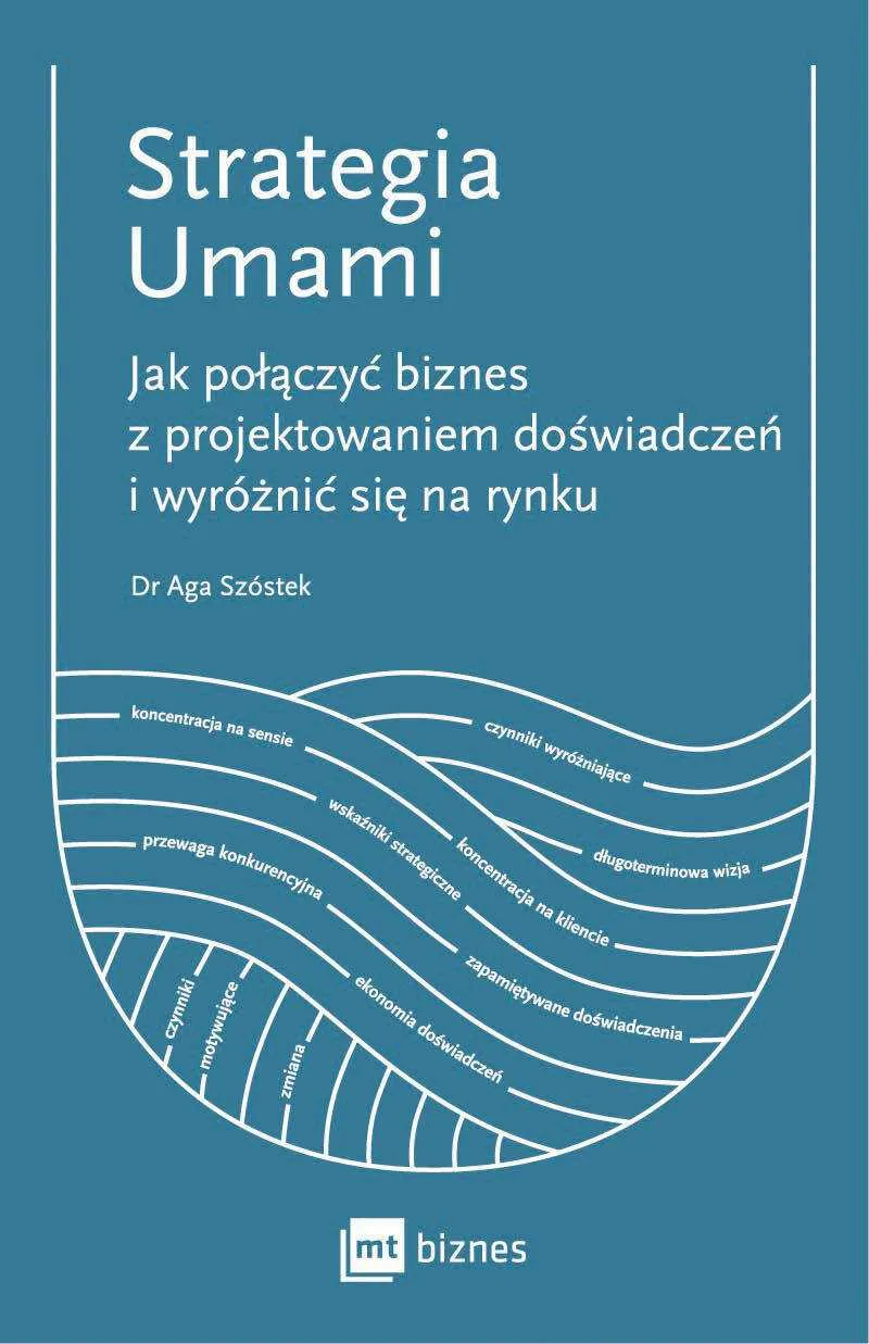Aga Szóstek, „Strategia umami. Jak połączyć biznes z projektowaniem doświadczeń i wyróżnić się na rynku”, tłum. Bartosz Sałbut, MT Biznes, Warszawa 2022
