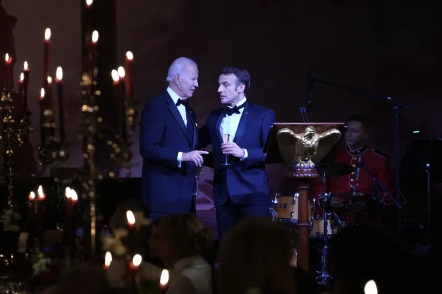 Spotkanie Biden-Macron. Widmo „wojny handlowej” między UE a USA się oddala