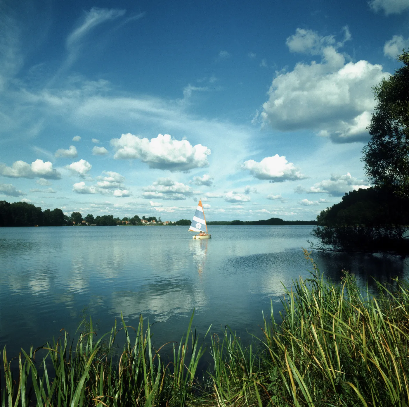 Jezioro Omulew na Mazurach