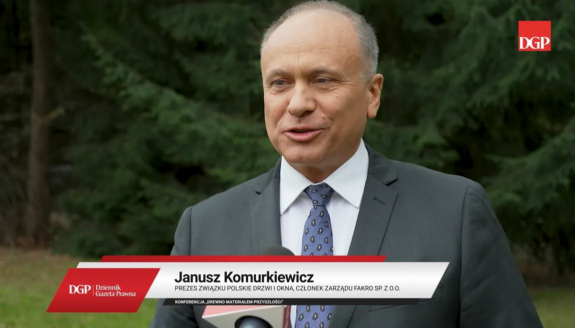 Polska stolarką budowlaną stoi