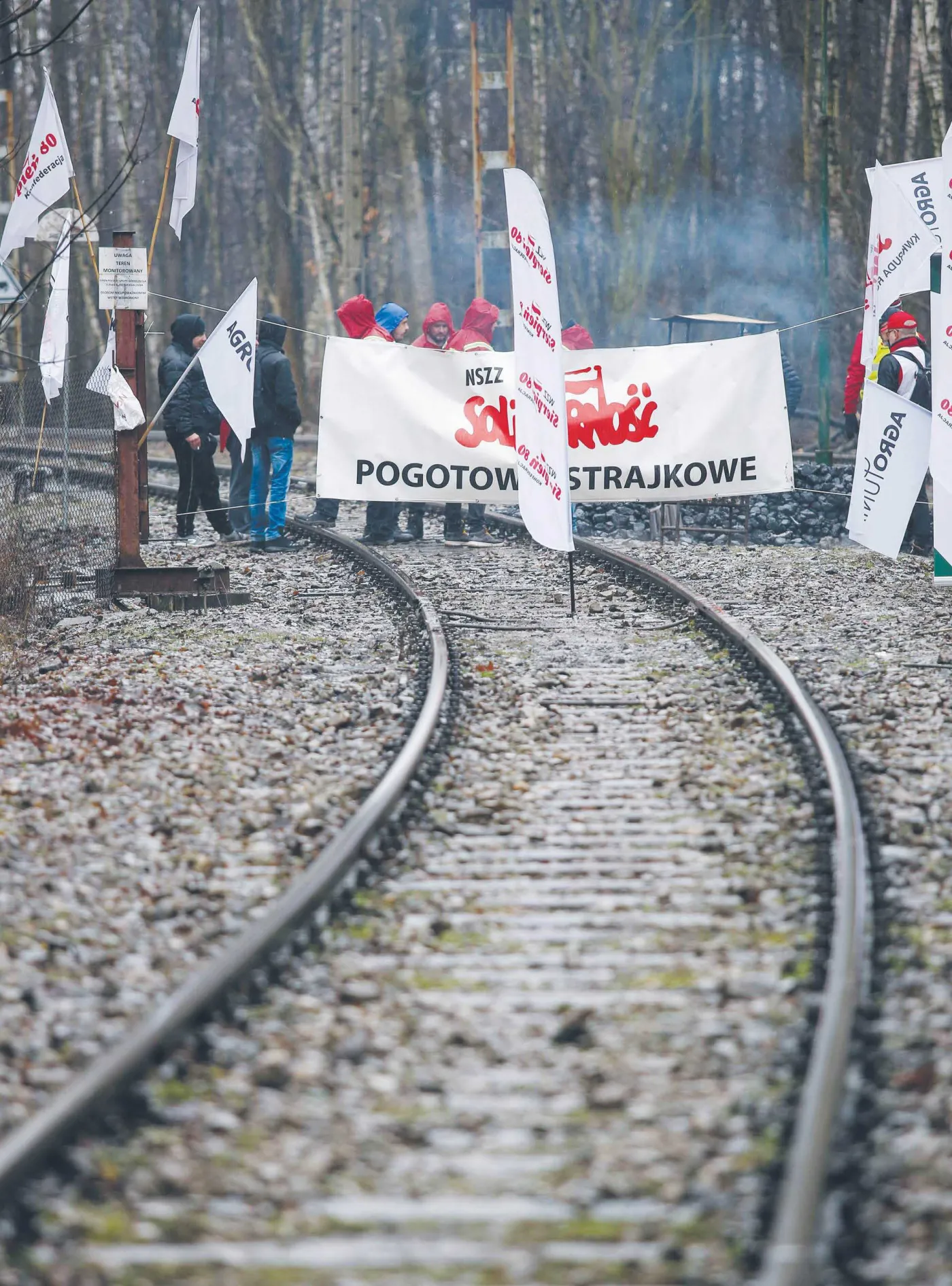 Poprzednie blokady tor