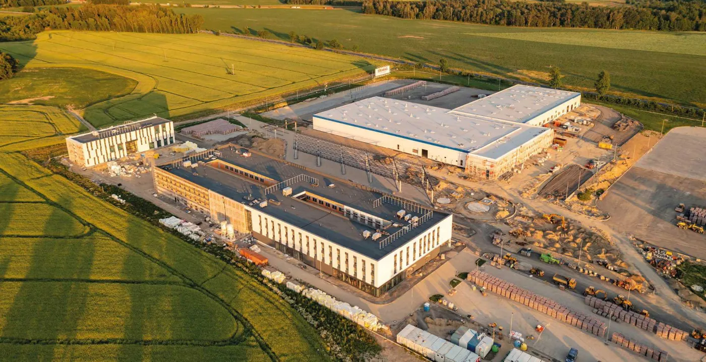 Trwa budowa centrum operacyjnego Hegelmann Poland