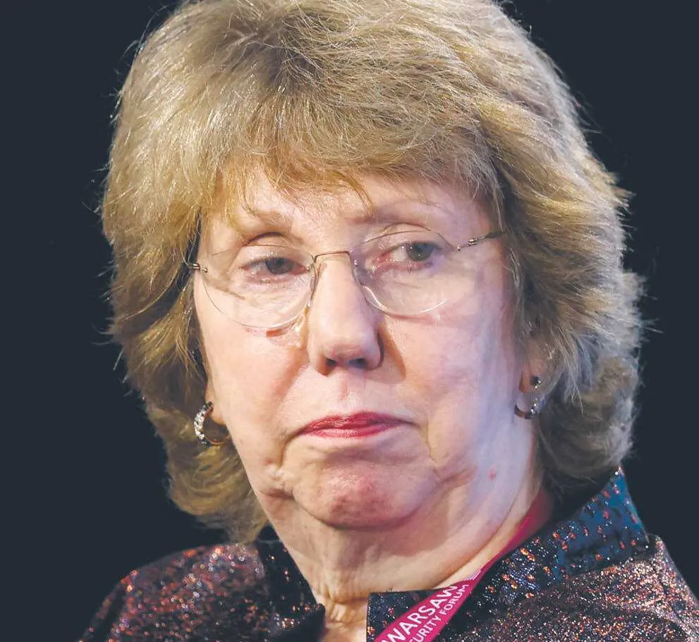 Catherine Ashton, w latach 2009–2014 szefowa unijnej dyplomacji