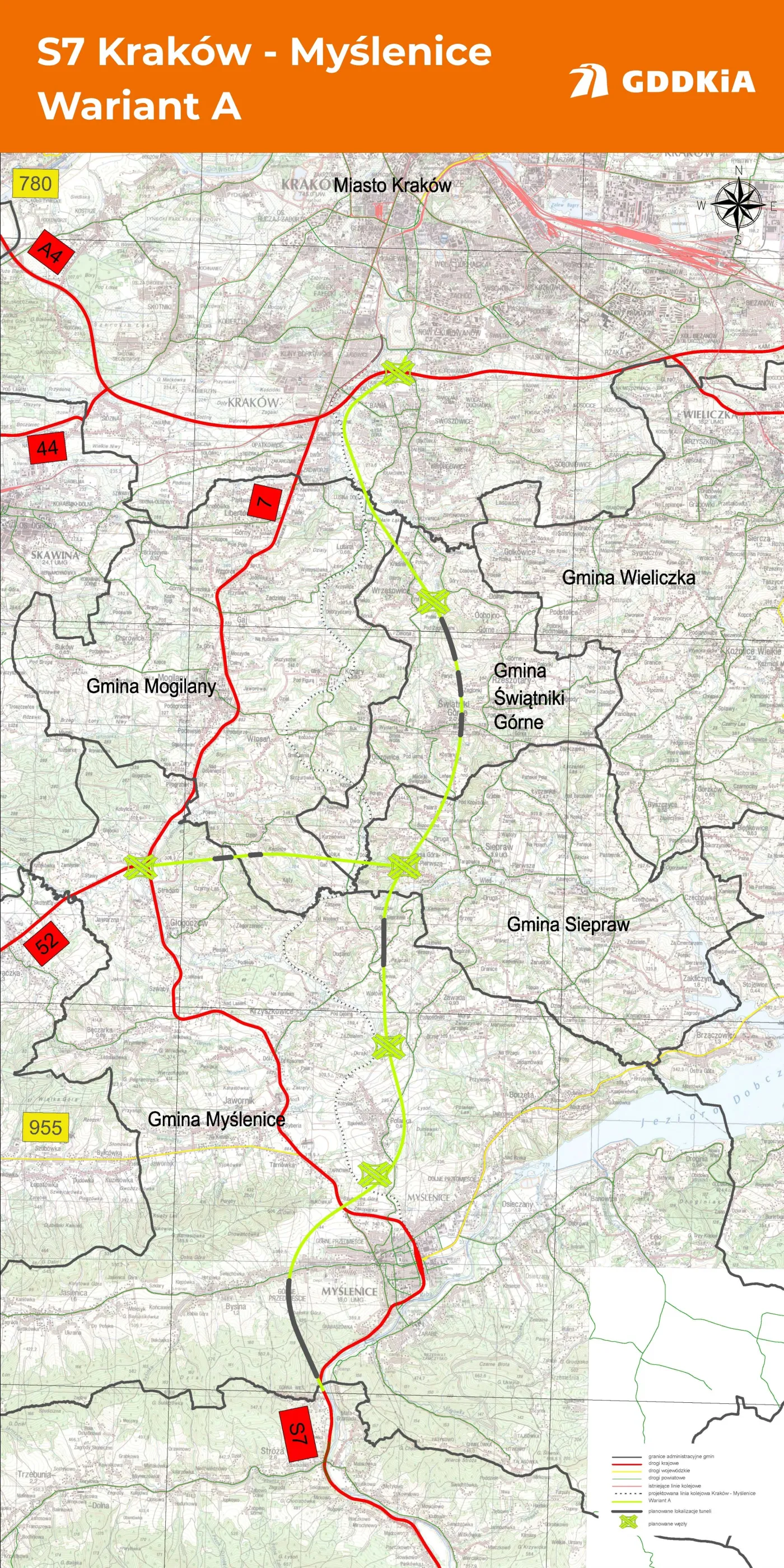 GDDKiA wariant A trasy S7