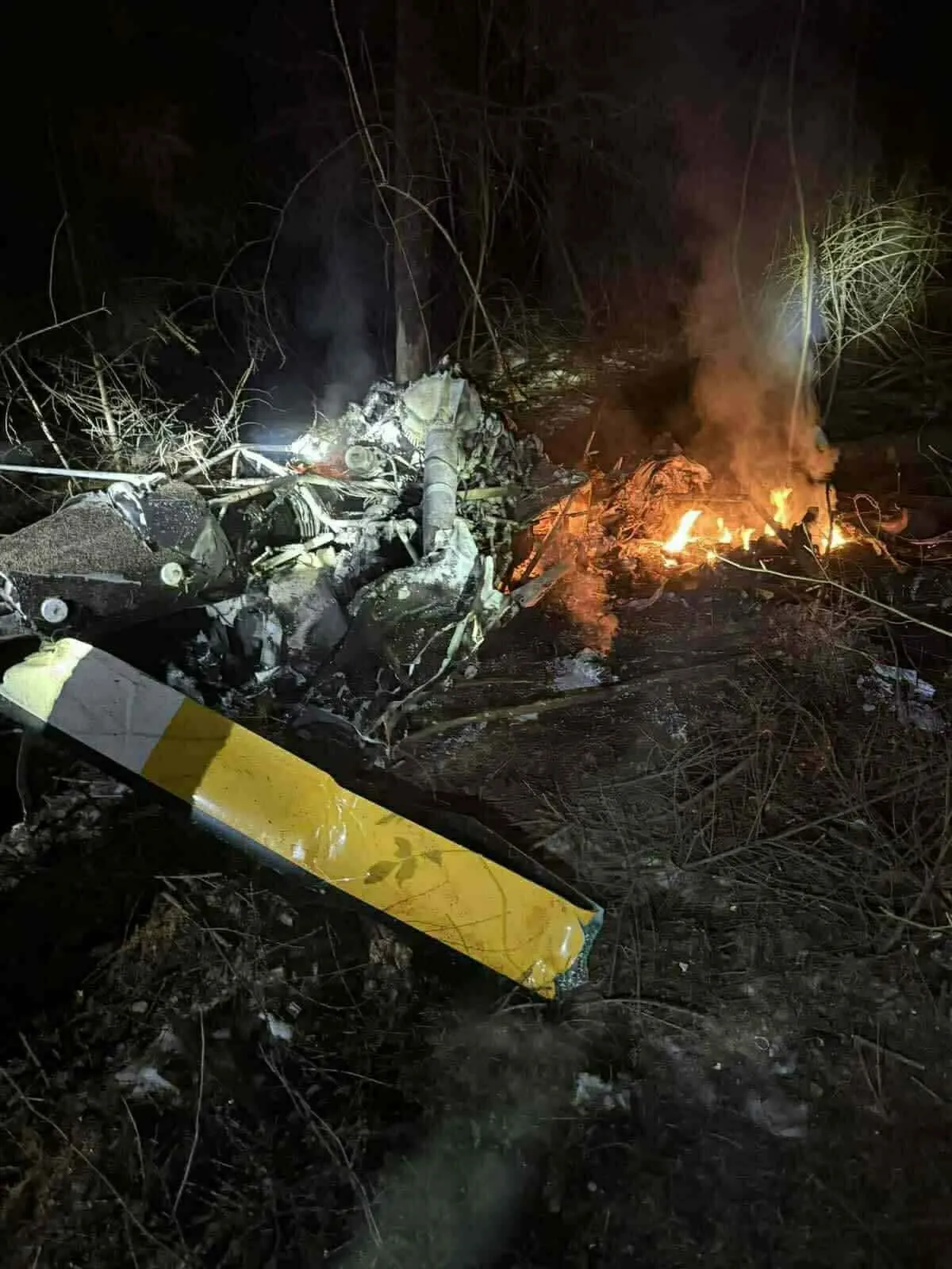 Wypadek śmigłowca w Malawie