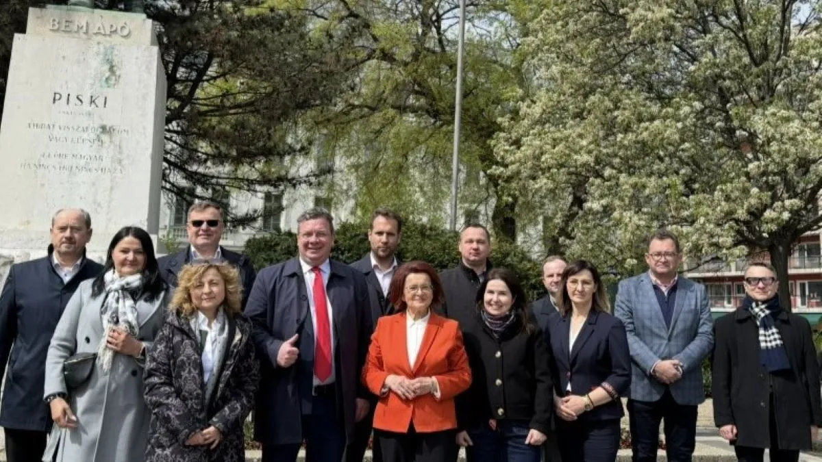 posłowie PiS w Budapeszcie