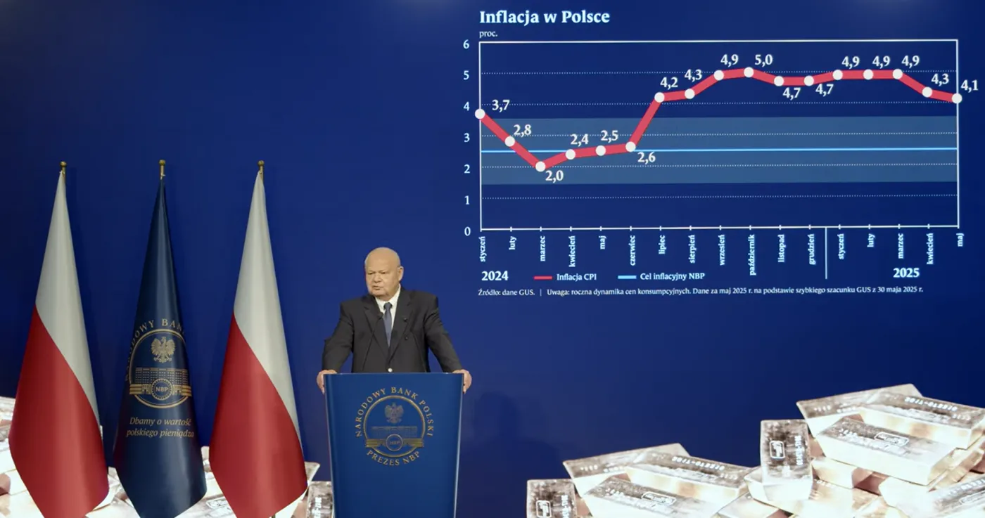 Prezes NBP Adam Glapiński