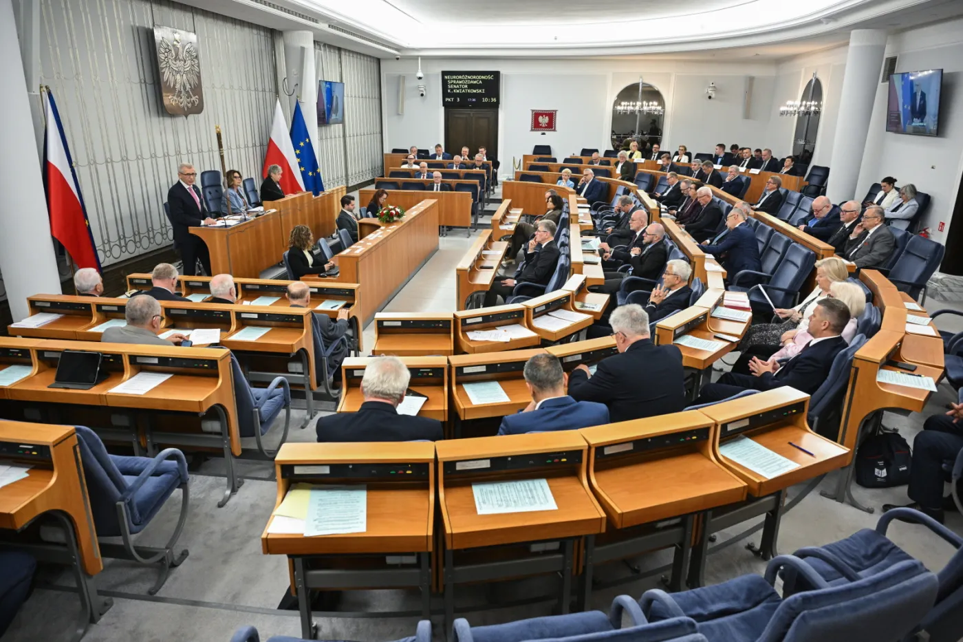 sala posiedzeń Senatu