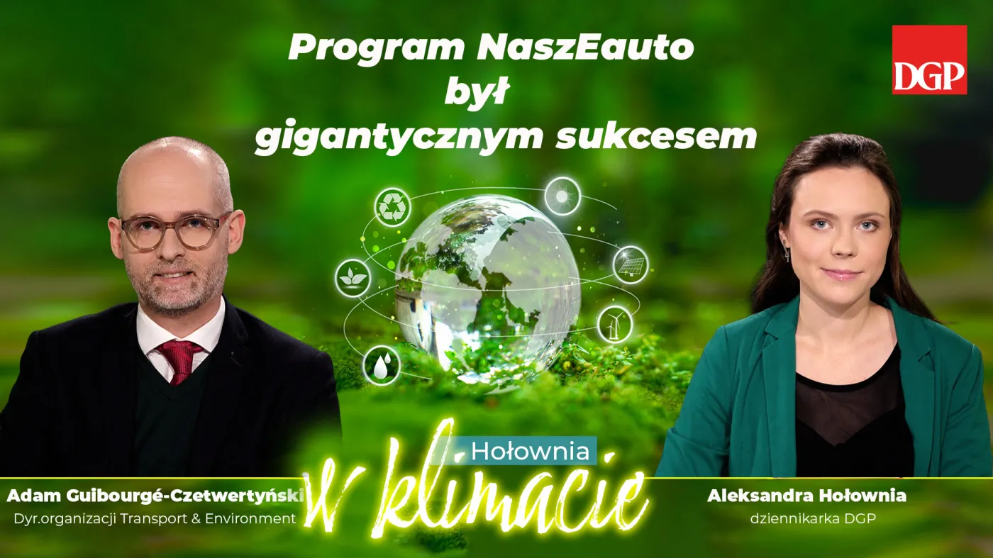 Udział elektryków w Polsce niższy niż w Urugwaju. Adam Guibourgé-Czetwertyński o wyzwaniach elektromobilności [HOŁOWNIA W KLIMACIE #6]