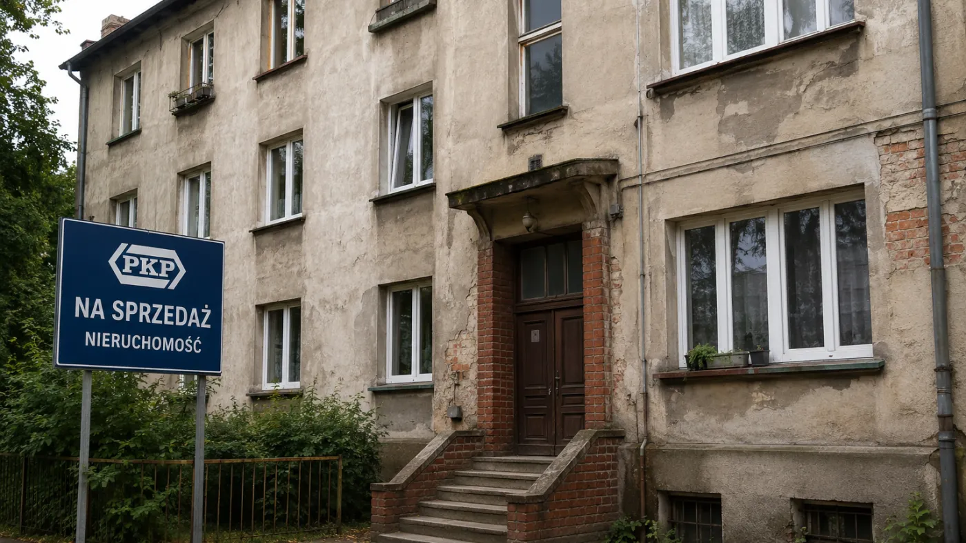 Za tyle dziś trudno kupić garaż. PKP sprzedają mieszkania od 36 tys. zł