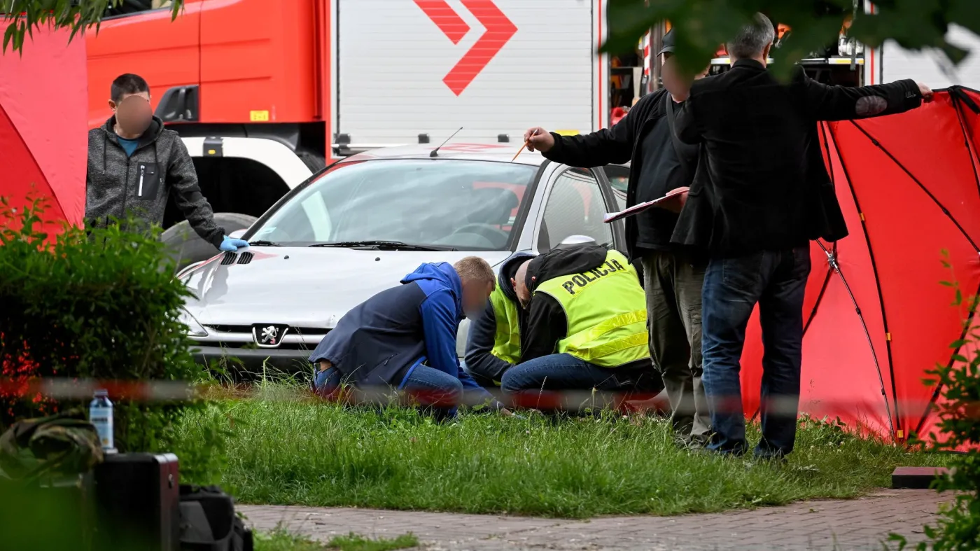 miejsce ataku przy ulicy Królowej Jadwigi