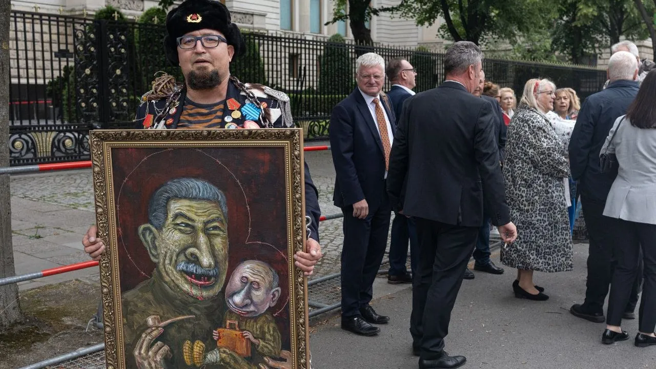 Siemion Skriepiecki na swojej ostatniej w życiu akcji w Berlinie