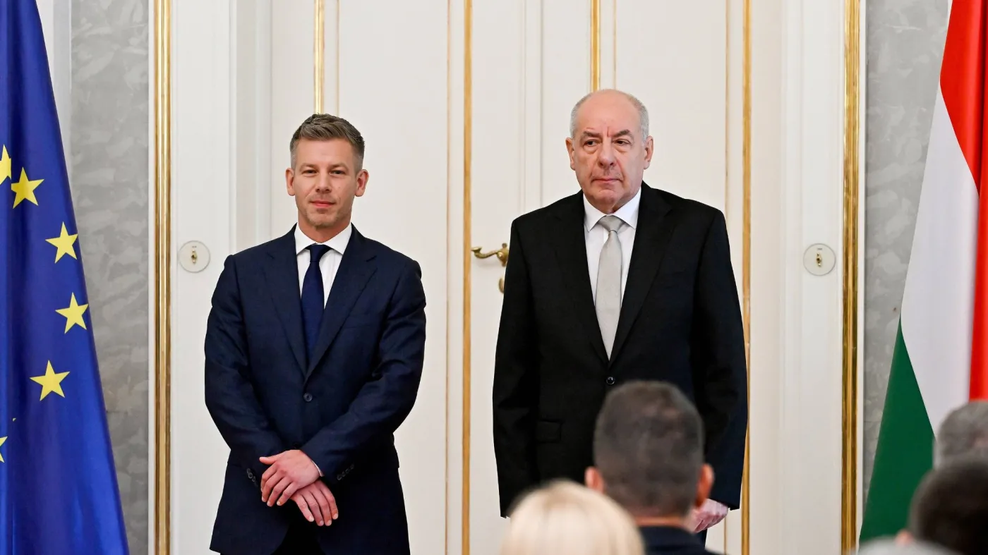 Peter Magyar i Tamas Sulyok