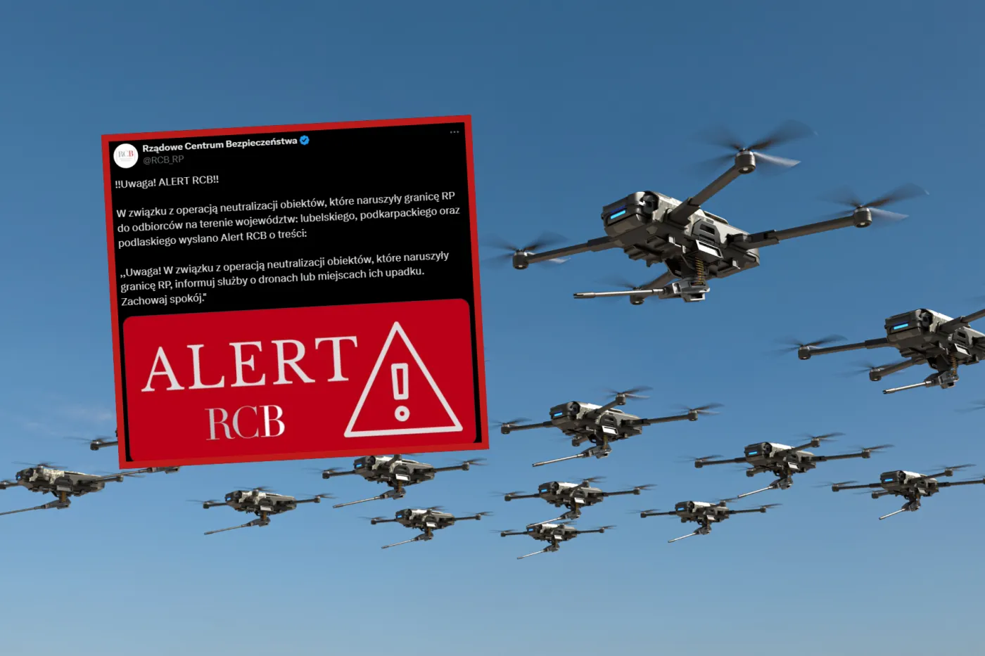 Straciliśmy wiarę w alerty RCB. "Chaotyczne i mało precyzyjne" [SONDAŻ DGP]